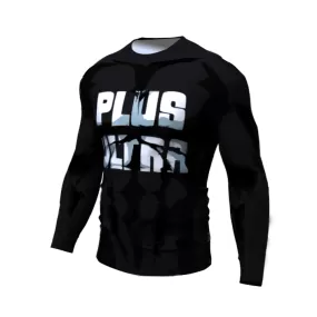 My Hero Academia Compression 'Plus Ultra Black' Premium Long Sleeve Rashguard