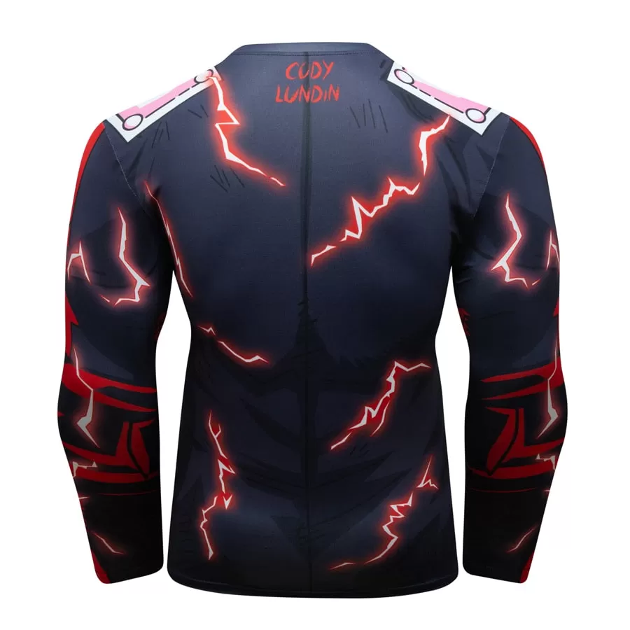 My Hero Academia 'Onyx Deku | Full Cowling' Elite Long Sleeve Rashguard