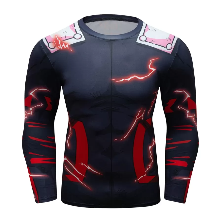 My Hero Academia 'Onyx Deku | Full Cowling' Elite Long Sleeve Rashguard