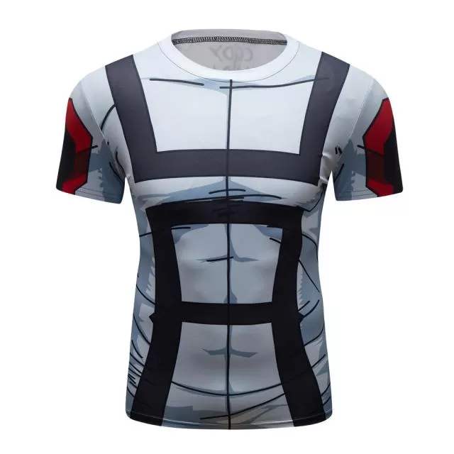 My Hero Academia 'UA Uniform | White' Elite Short Sleeve Rashguard