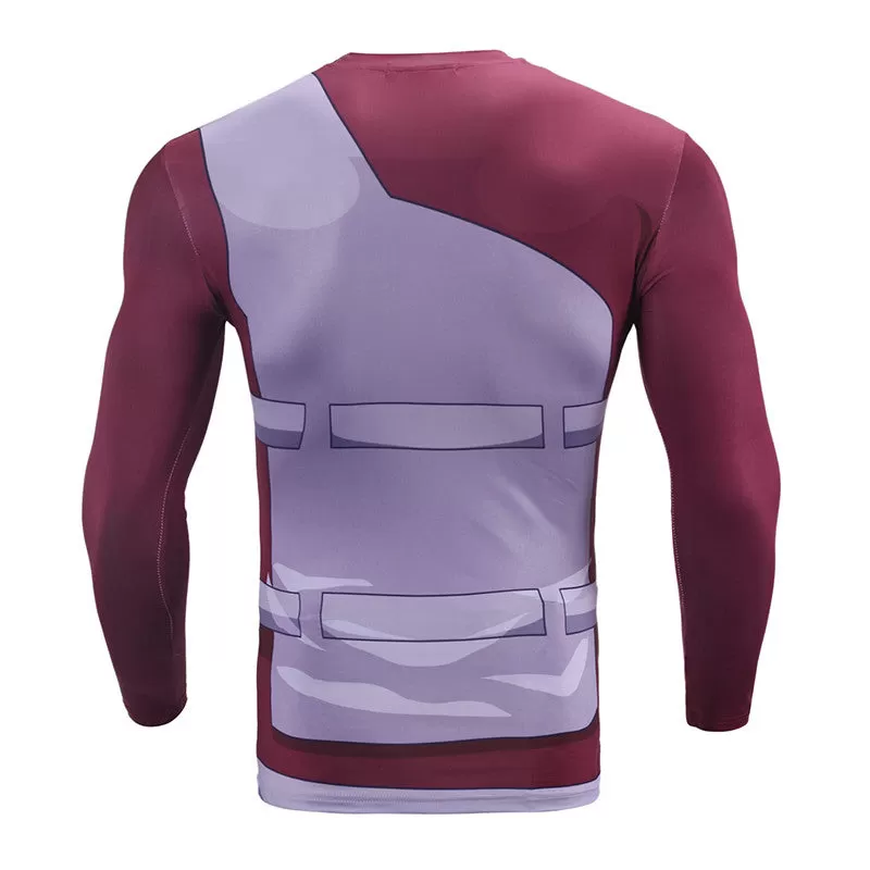 Naruto Compression 'Gaara' Elite Long Sleeve Rashguard