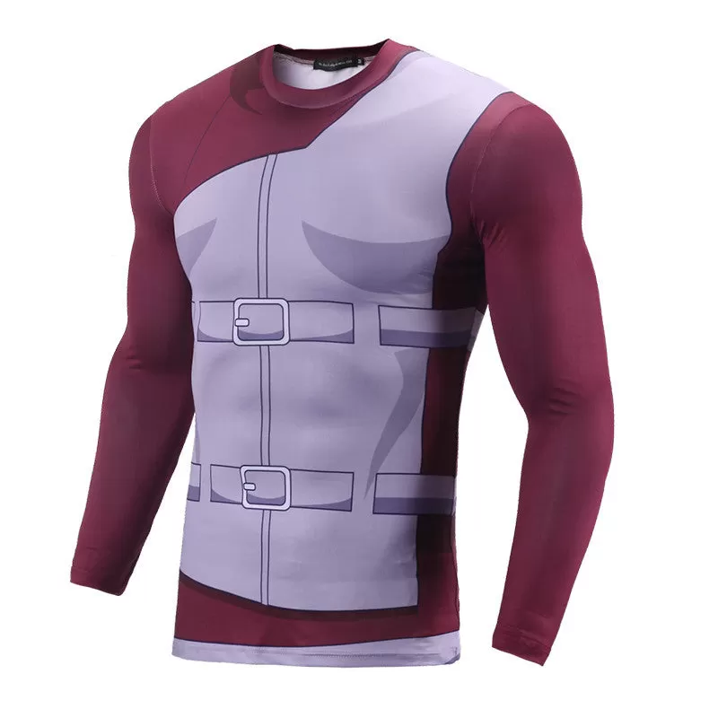 Naruto Compression 'Gaara' Elite Long Sleeve Rashguard