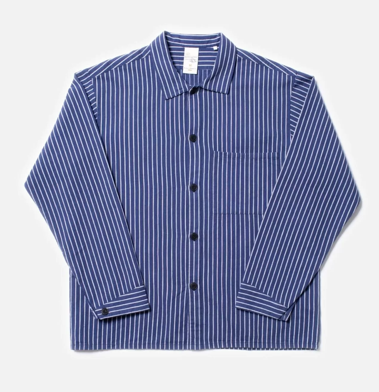 Nudie Jeans Co - Berra Striped Worker Shirt