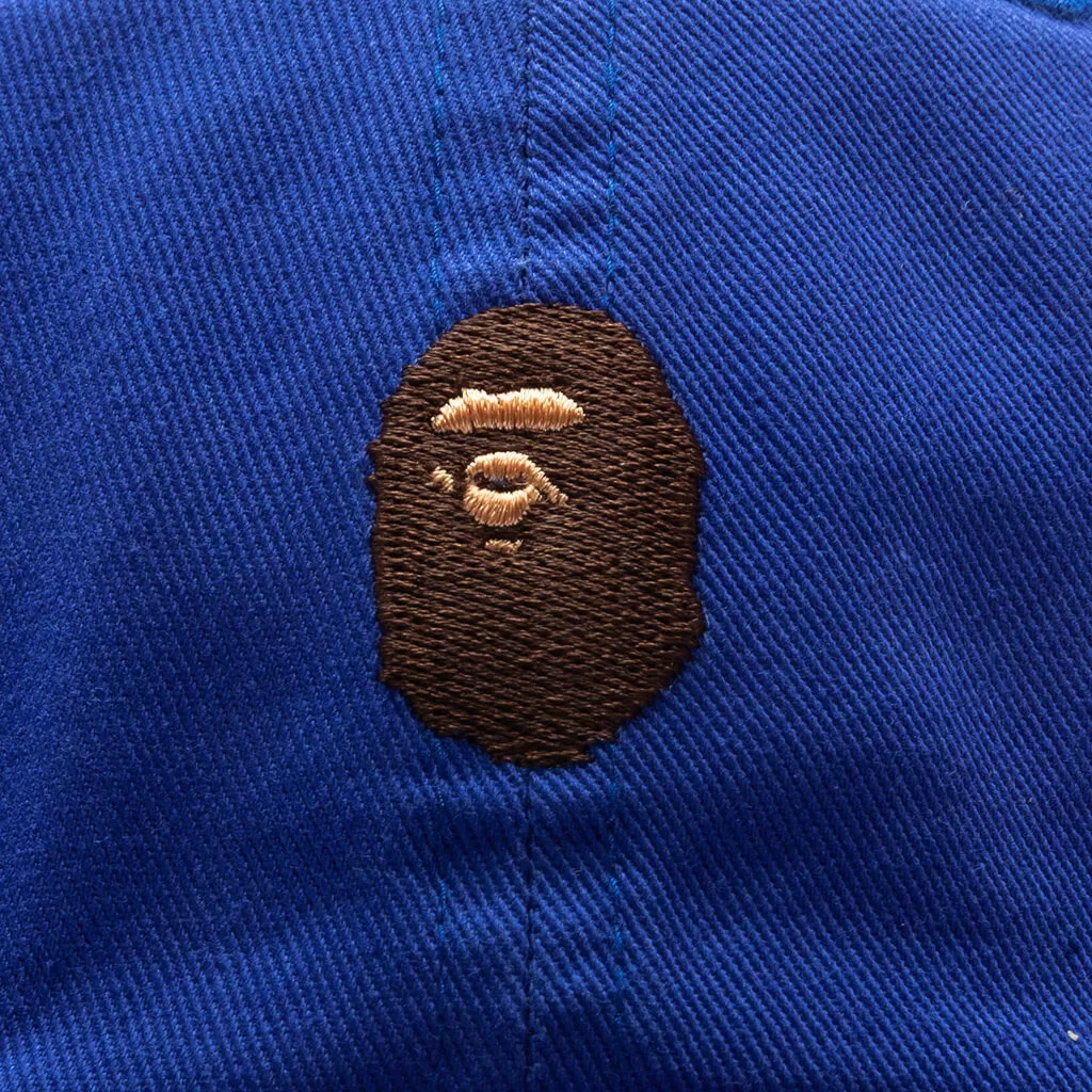 One Point Panel Cap - Blue