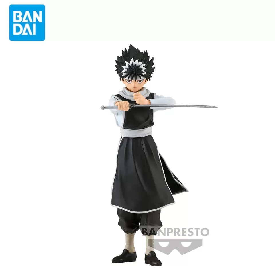 Original Genuine Banpresto DXF YuYu Hakusho 14cm Hiei The 30th Anniversary Edition Toys Gift Desktop Decoration