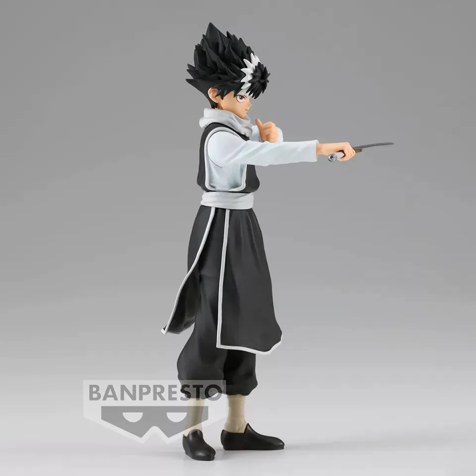 Original Genuine Banpresto DXF YuYu Hakusho 14cm Hiei The 30th Anniversary Edition Toys Gift Desktop Decoration