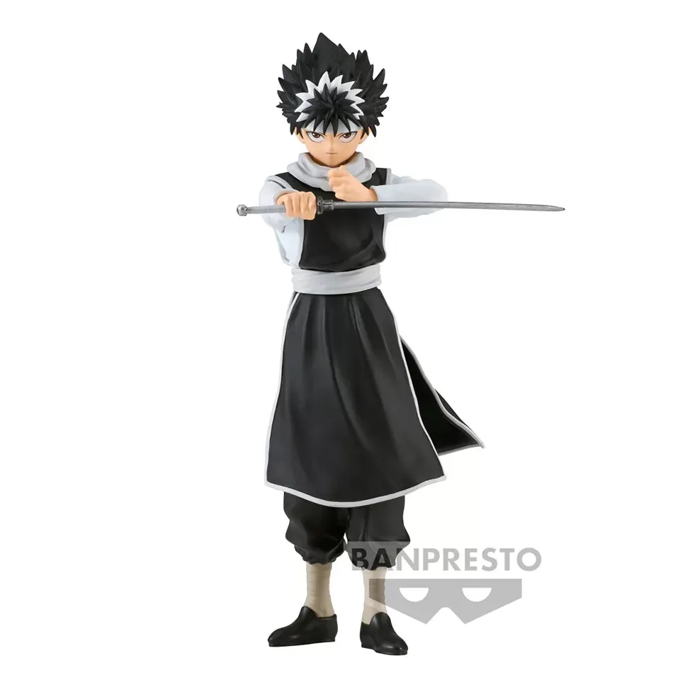 Original Genuine Banpresto DXF YuYu Hakusho 14cm Hiei The 30th Anniversary Edition Toys Gift Desktop Decoration