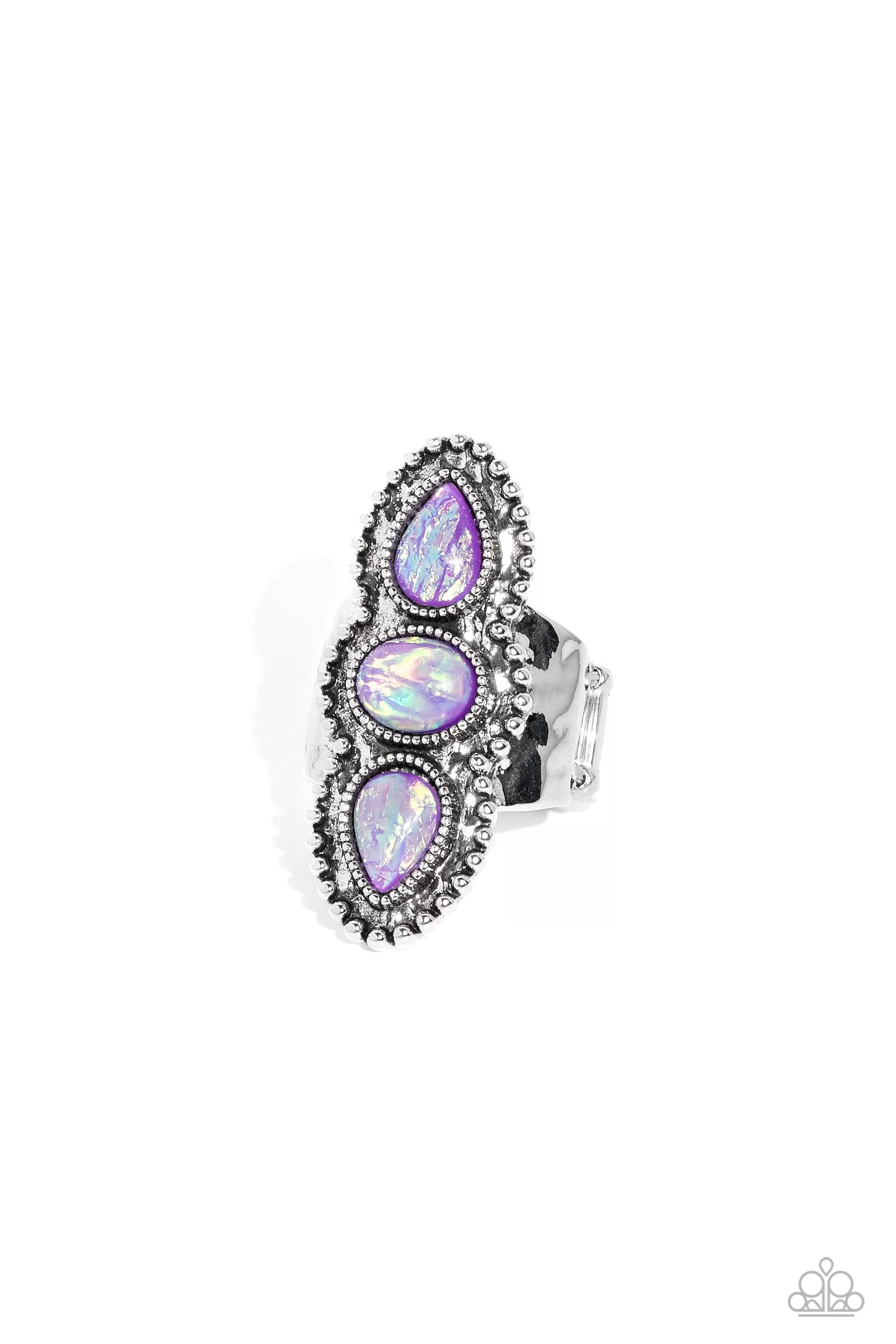 Paparazzi Strut Your STUDS Purple Ring