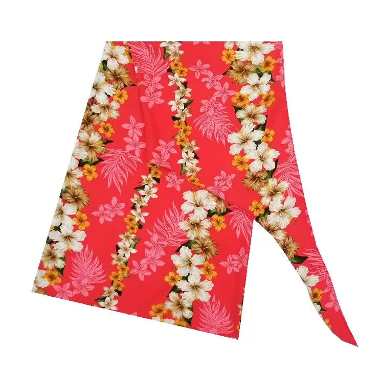 Plumeria Panel Sarong