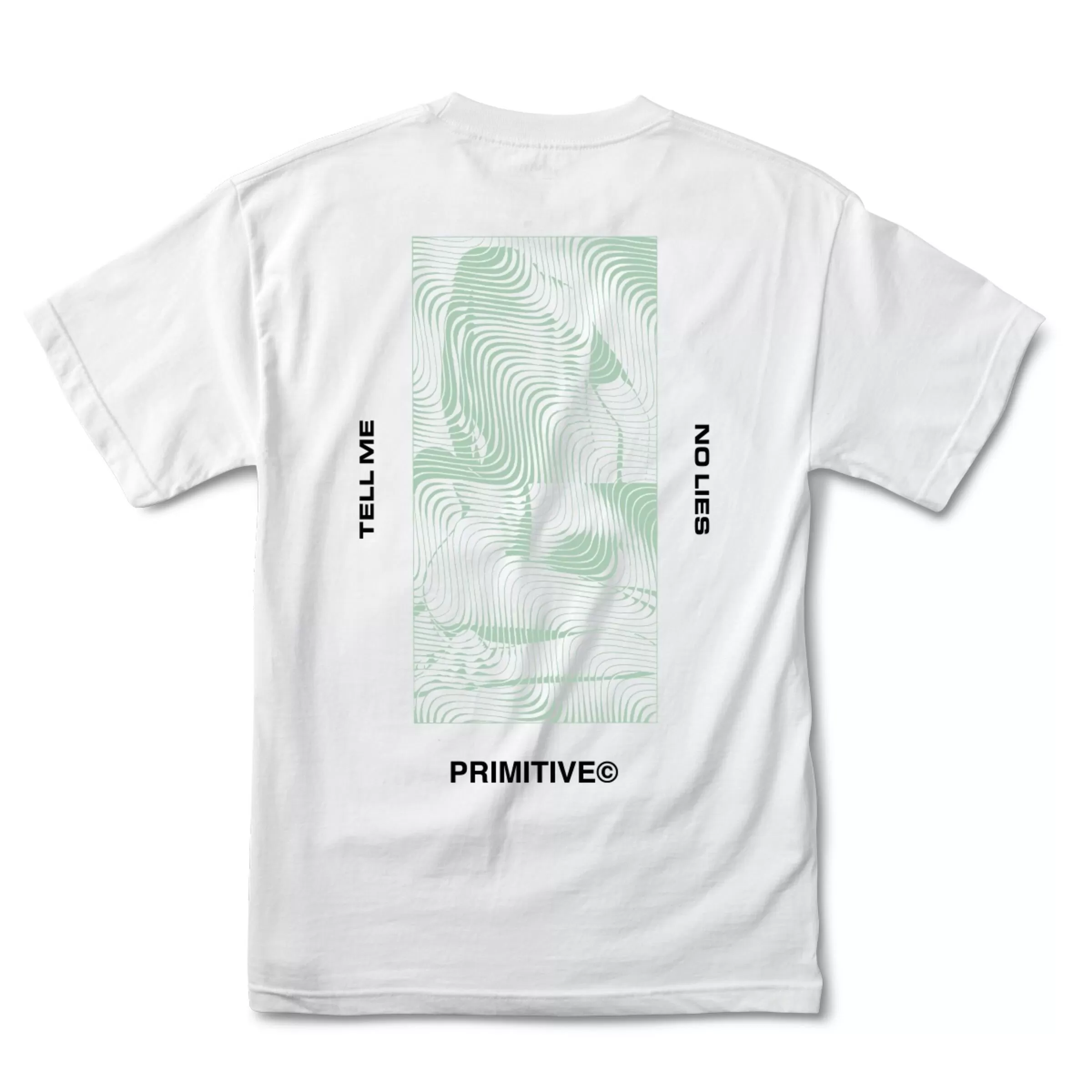 Primitive Optical Tee in White