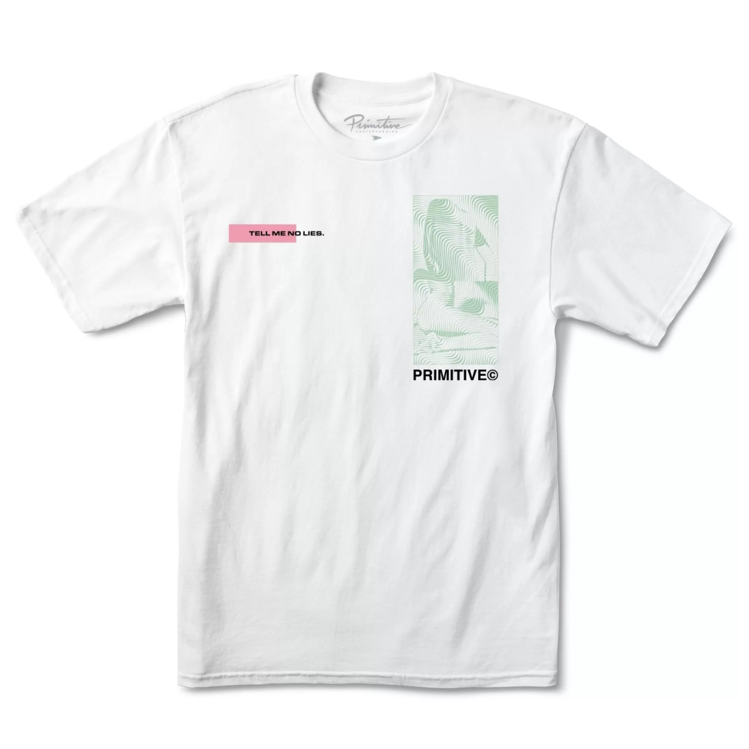 Primitive Optical Tee in White