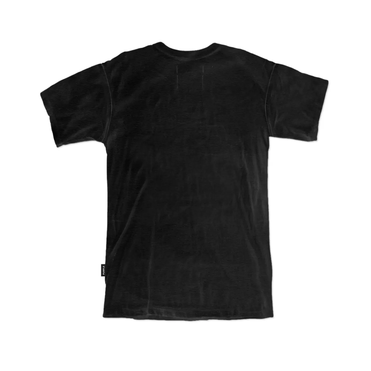 Purple Brand Textured Black S/S Tee