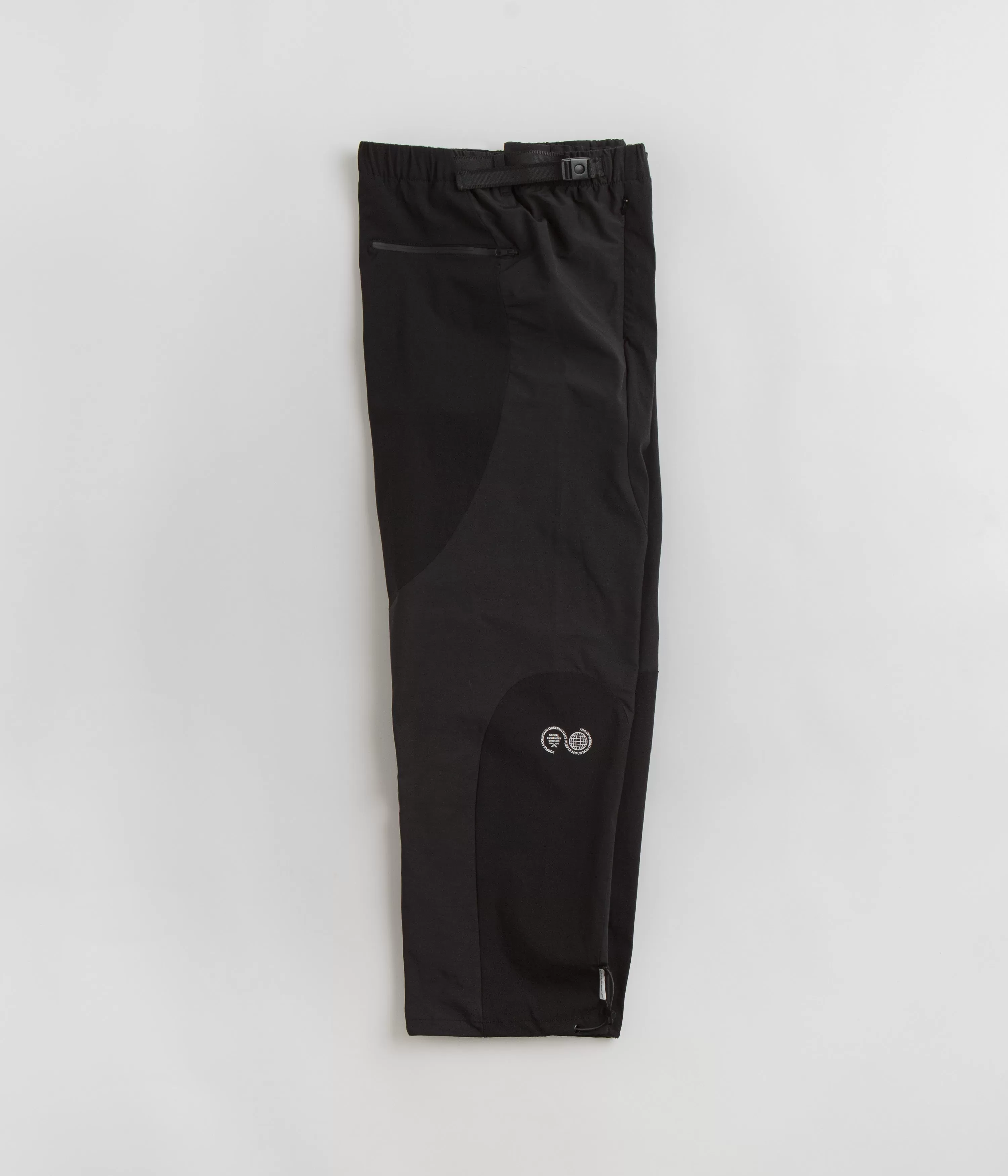 Purple Mountain Observatory Blocked Hiking Pants - Black