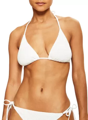 Ramy Brook - Kaisley Lace Bikini Top - White Printed Lace