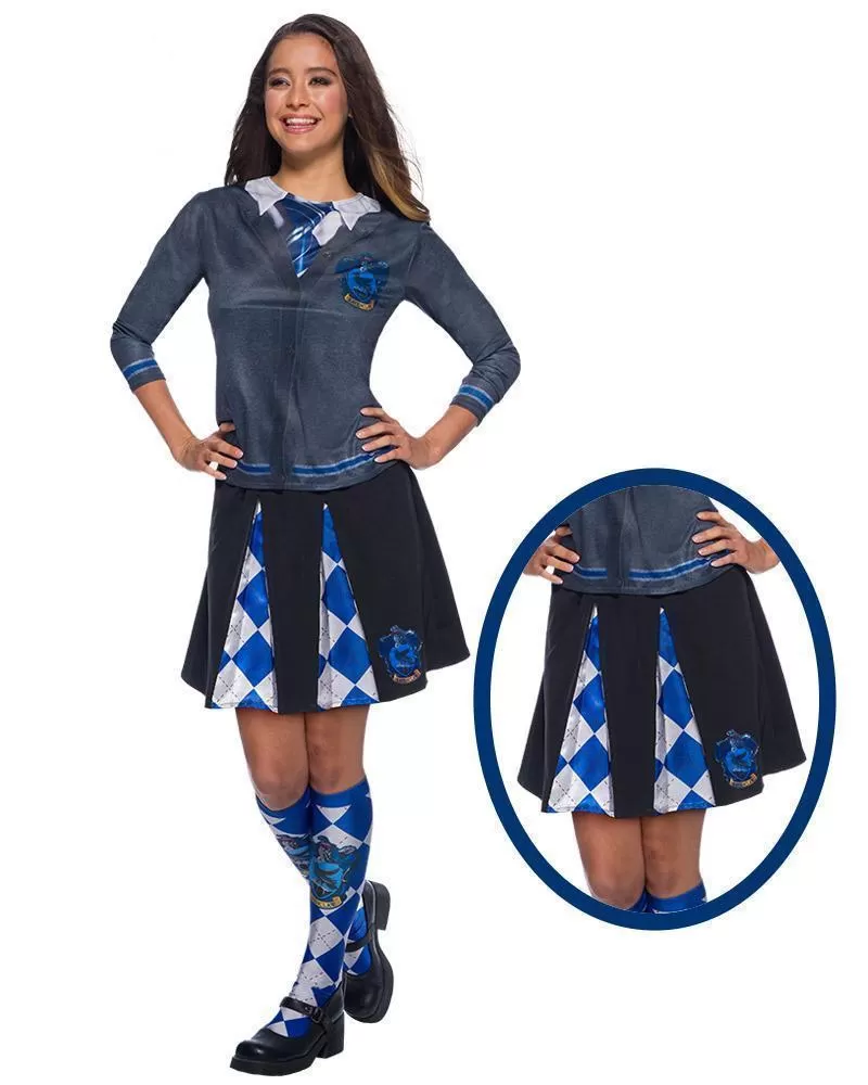 Ravenclaw Skirt for Adults - Warner Bros Harry Potter