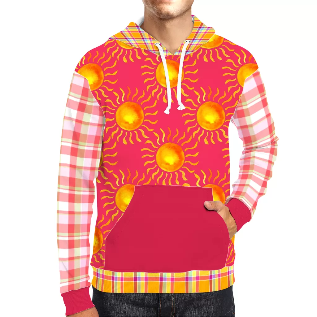 Red Saffron Unisex Pullover Hoodie