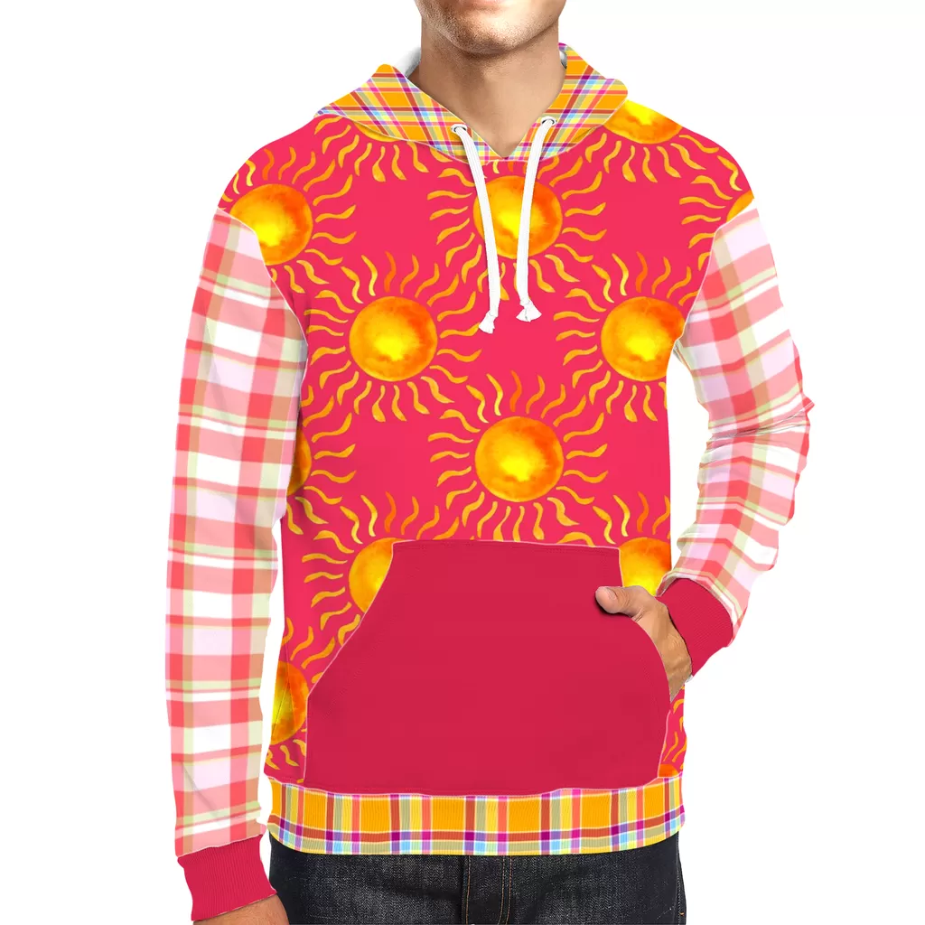 Red Saffron Unisex Pullover Hoodie