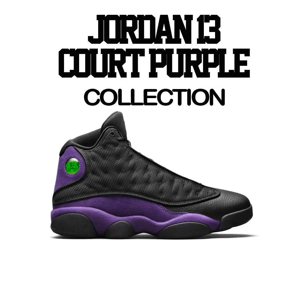 Retro 13 Court Purple Frenemeis Shirt