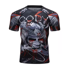 Samurai Compression 'Blood War' Elite Short Sleeve Rashguard