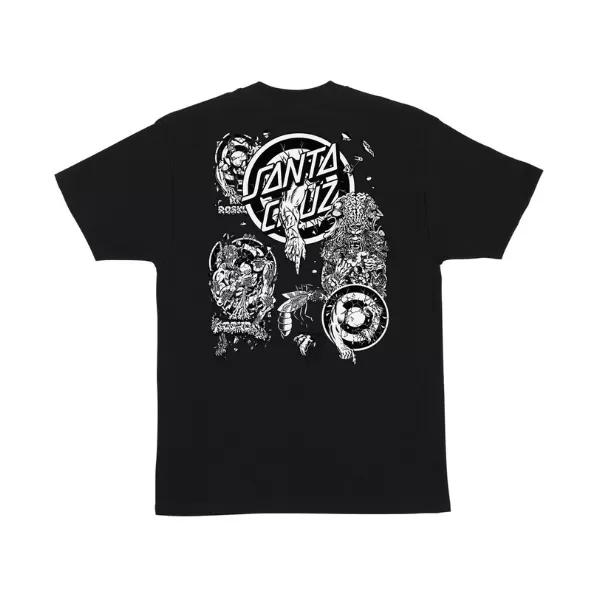 Santa Cruz Roskopp Evo 2 T-Shirt - Black