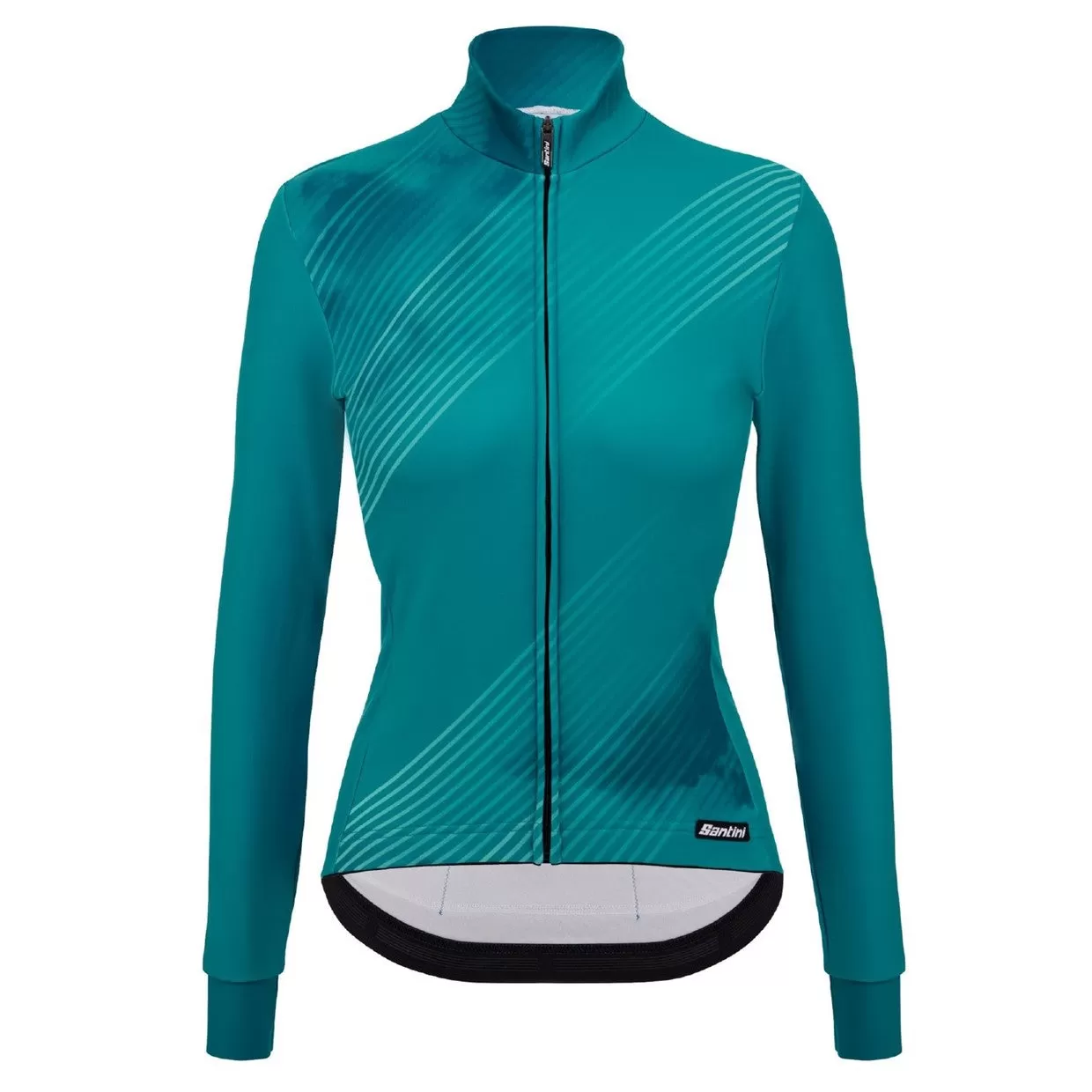 Santini Women's Pure Dye Thermal Long Sleeve 4W Jersey