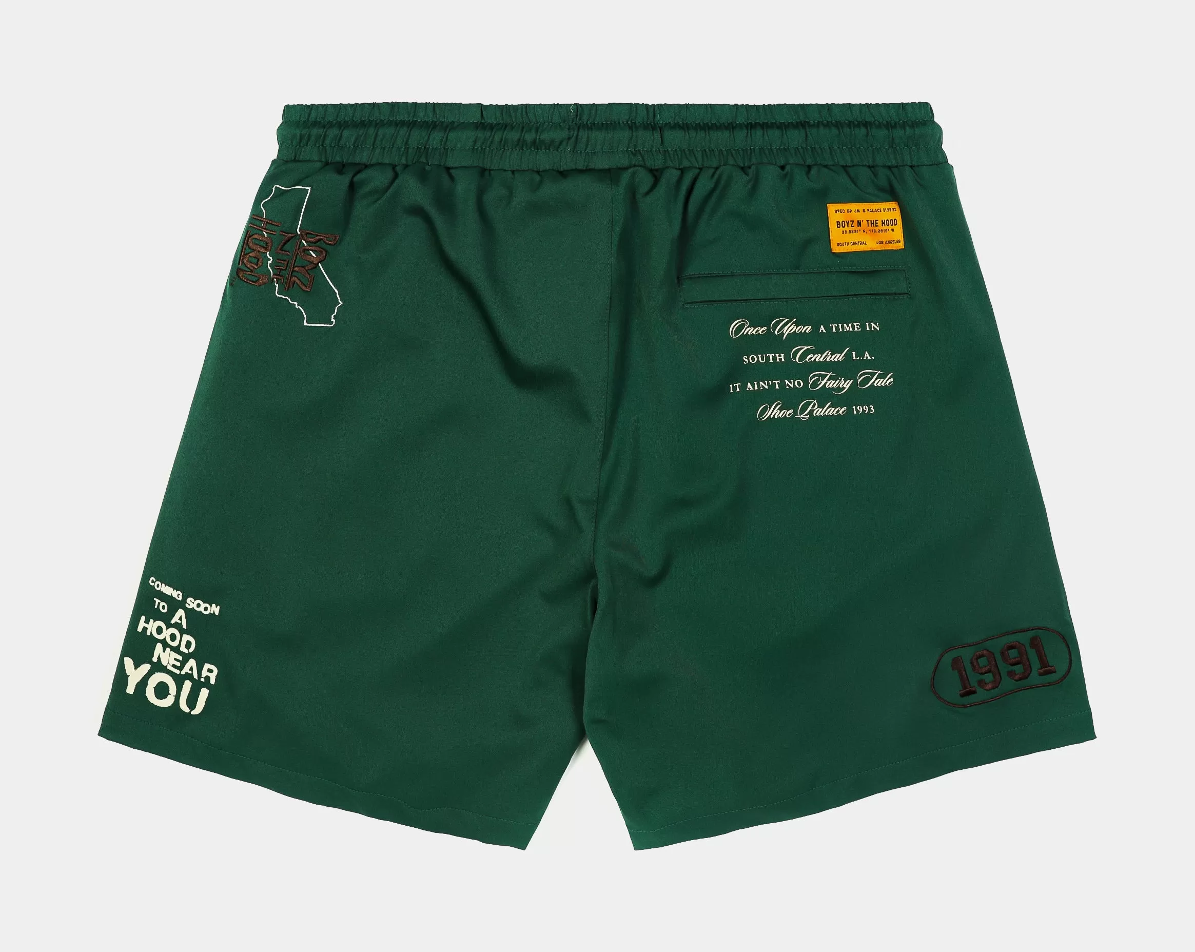 SP x Boyz N The Hood Doughboy Mens Shorts (Green)