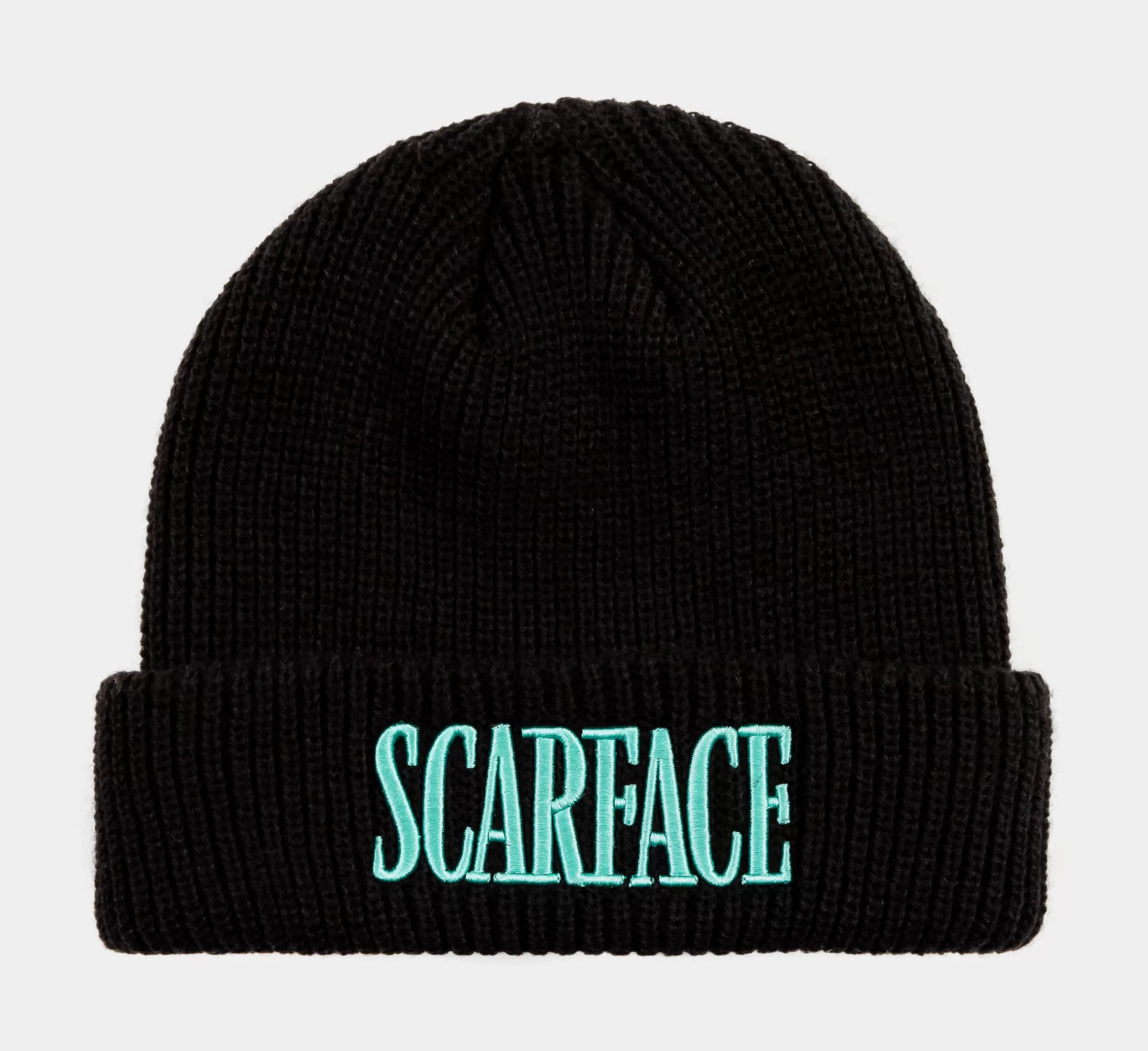 SP x Scarface Logo Beanie Mens Hat (Black/Blue)