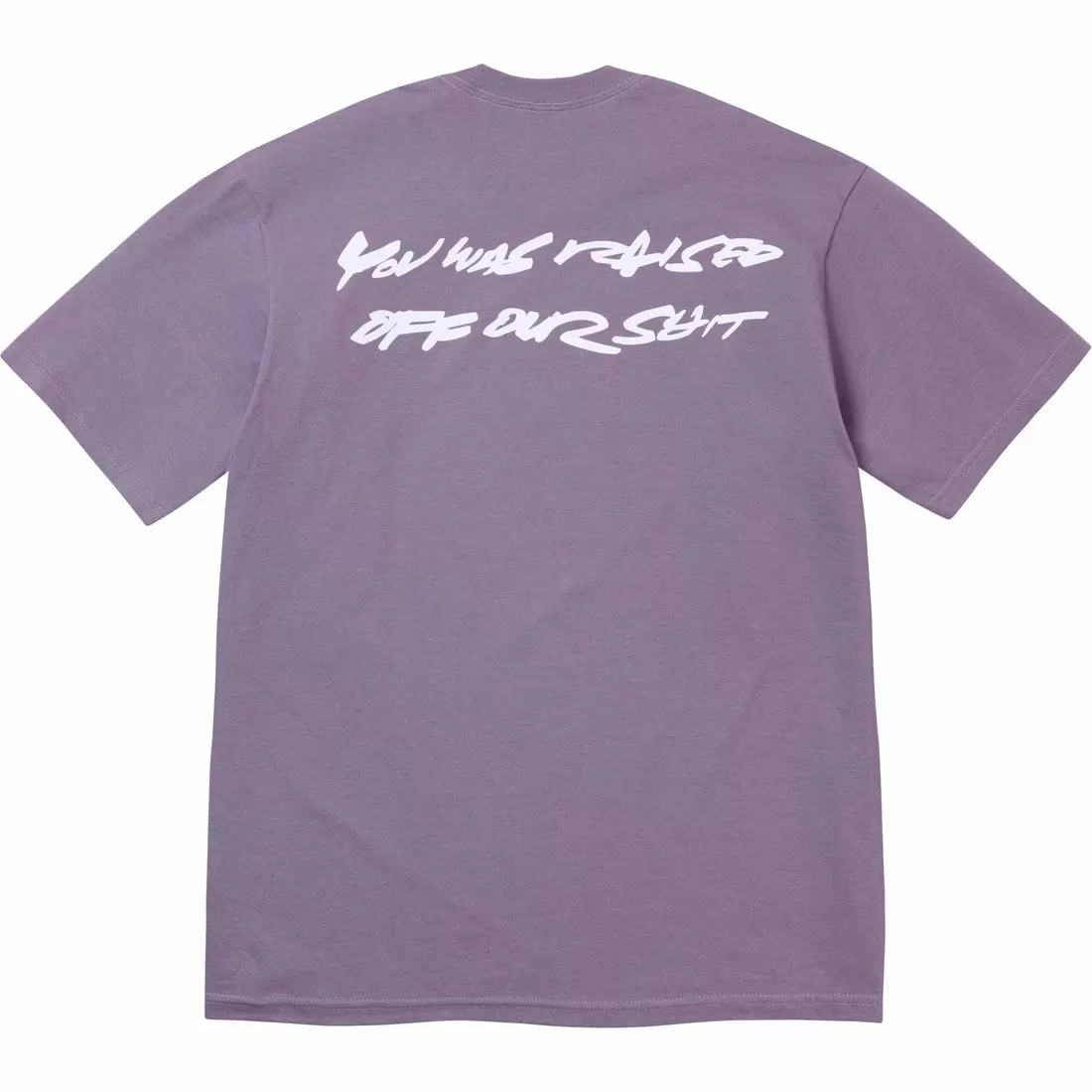 SUPREME FUTURA BOX LOGO TEE-DUSTY PURPLE