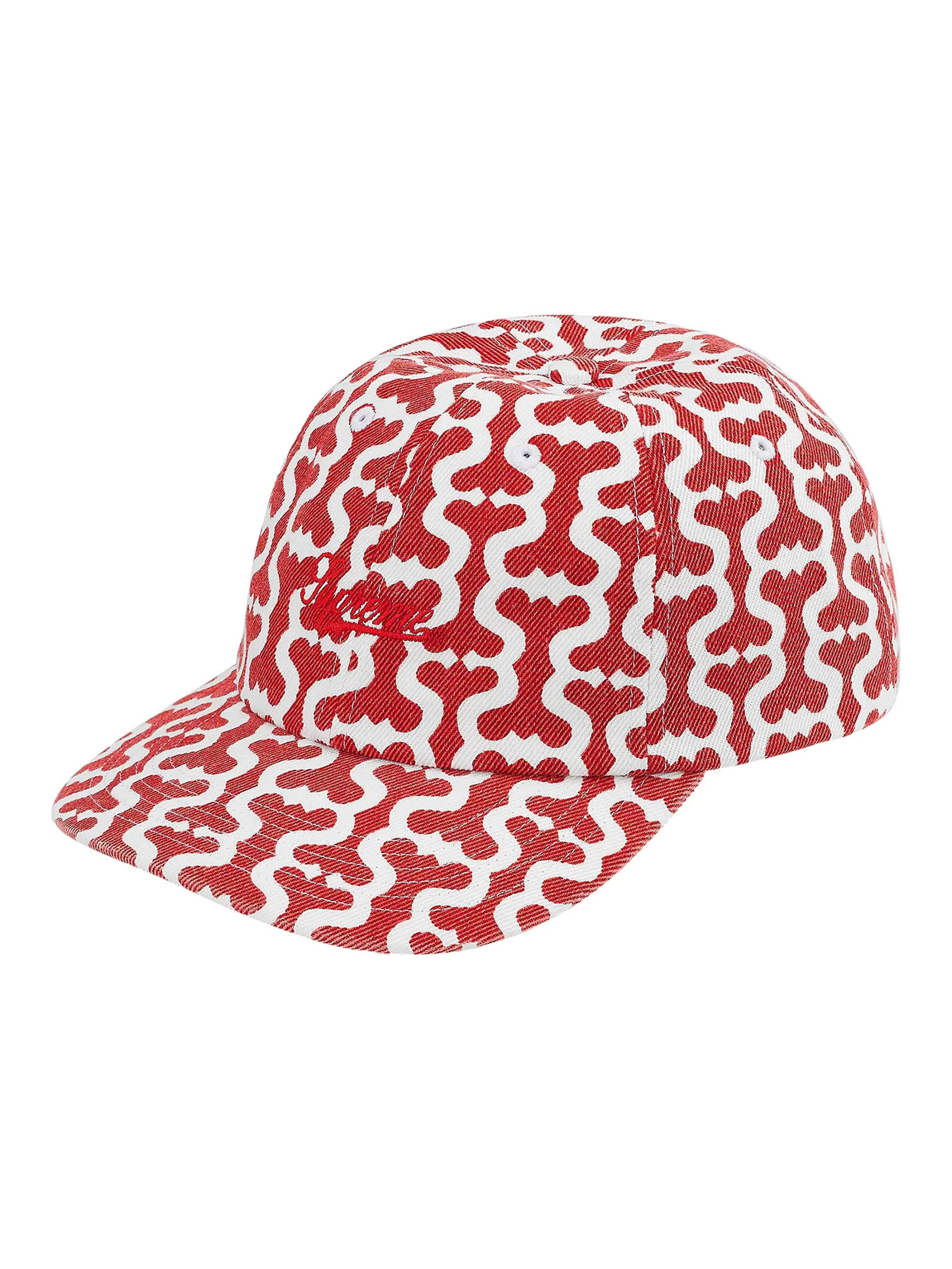 Supreme Monogram S Logo 6-Panel Red [SS21]