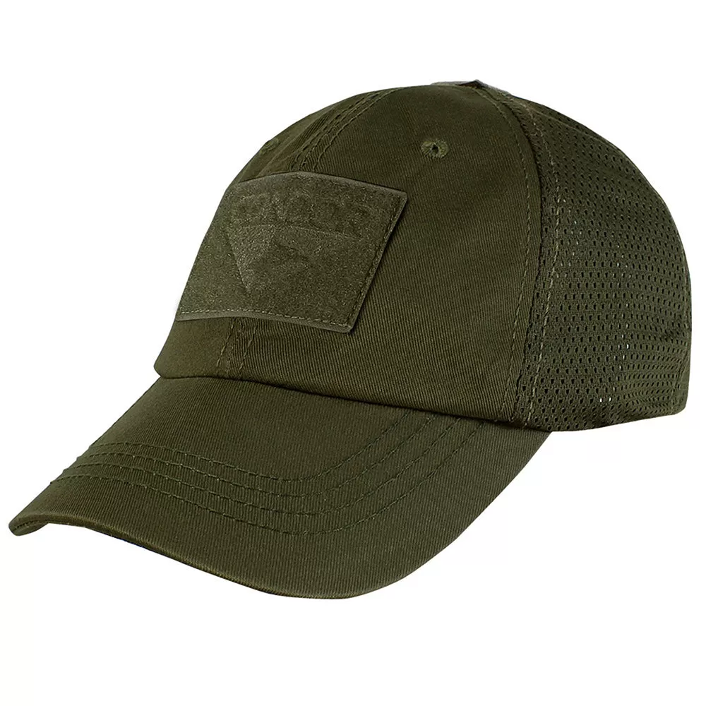 TCM-001 GORRA MESH TACTICA VERDE MARCA CONDOR