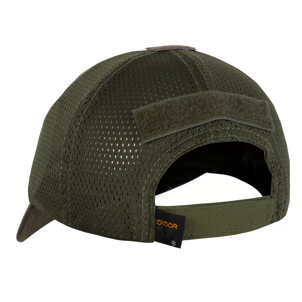 TCM-001 GORRA MESH TACTICA VERDE MARCA CONDOR