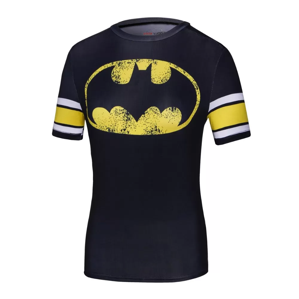 Women's Batman Compression 'Gameday' Short Sleeve Rashguard