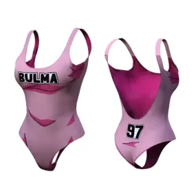 Women's Dragon Ball Z 'Bulma' One Piece Swimsuit