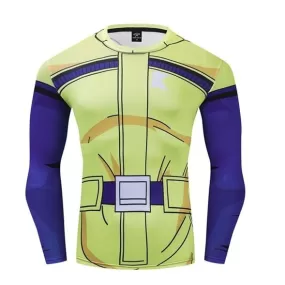 Women's Dragon Ball Z Compression 'Bulma | Namek Saga' Premium Long Sleeve Rashguard