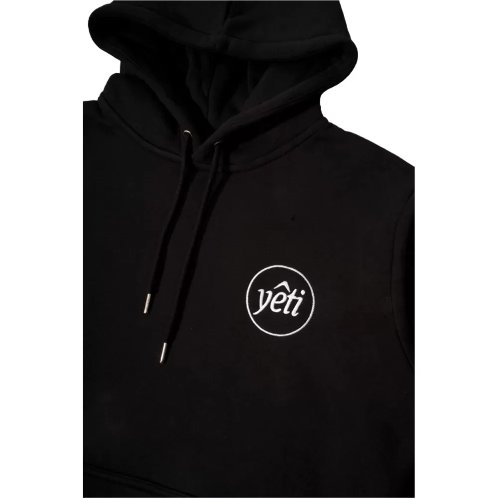 YETI YETI LOGO HOODY-BLACK